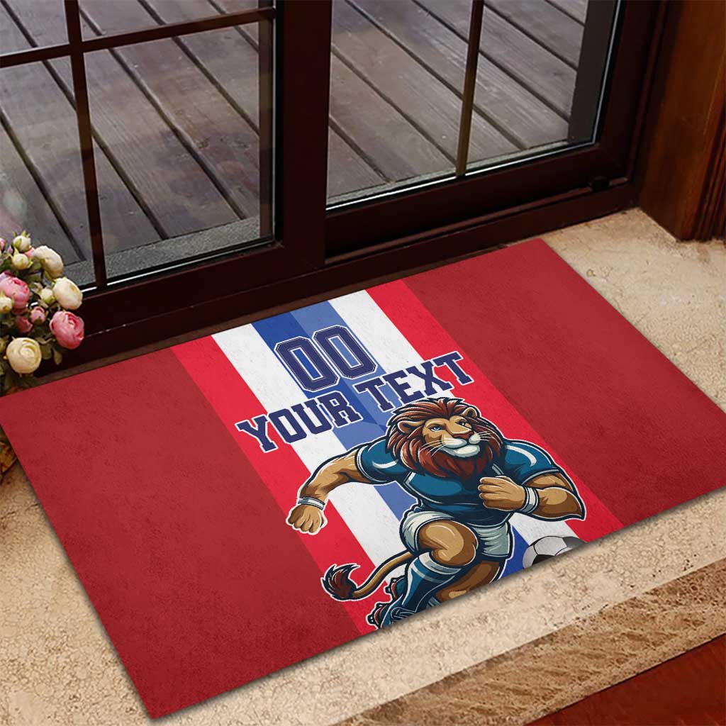 Custom Norway Football Rubber Doormat The Lions Champion 2024 - Wonder Print Shop