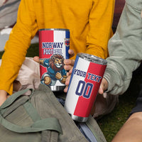 Custom Norway Football Tumbler Cup The Lions Champion 2024 - Wonder Print Shop