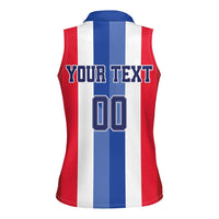 Custom Norway Football Women Sleeveless Polo Shirt The Lions Champion 2024 - Wonder Print Shop