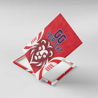 Custom Norway Football Canvas Wall Art Red Lion Football 2024 - Wonder Print Shop