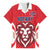 Custom Norway Football Family Matching Puletasi and Hawaiian Shirt Red Lion Football 2024 - Wonder Print Shop