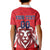 Custom Norway Football Kid Polo Shirt Red Lion Football 2024 - Wonder Print Shop