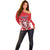 Custom Norway Football Off Shoulder Sweater Red Lion Football 2024 - Wonder Print Shop