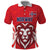 Custom Norway Football Polo Shirt Red Lion Football 2024 - Wonder Print Shop