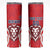 Custom Norway Football Skinny Tumbler Red Lion Football 2024 - Wonder Print Shop