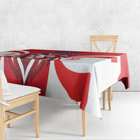 Custom Norway Football Tablecloth Red Lion Football 2024 - Wonder Print Shop