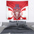 Custom Norway Football Tapestry Red Lion Football 2024 - Wonder Print Shop