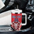 Custom Norway Football Tumbler With Handle Red Lion Football 2024 - Wonder Print Shop