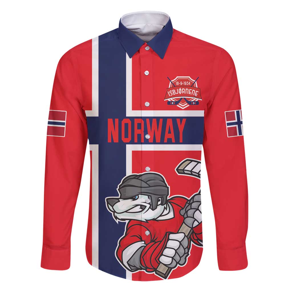 Custom Norway Hockey Family Matching Tank Maxi Dress and Hawaiian Shirt The Polar Bears Hockey - Wonder Print Shop