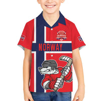 Custom Norway Hockey Hawaiian Shirt The Polar Bears Hockey - Wonder Print Shop