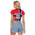 Custom Norway Hockey Raglan Cropped T Shirt The Polar Bears Hockey - Wonder Print Shop