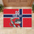 Custom Norway Hockey Rubber Doormat The Polar Bears Hockey - Wonder Print Shop