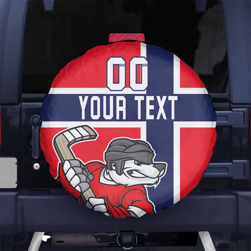 Custom Norway Hockey Spare Tire Cover The Polar Bears Hockey - Wonder Print Shop