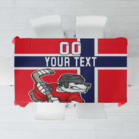 Custom Norway Hockey Tablecloth The Polar Bears Hockey - Wonder Print Shop