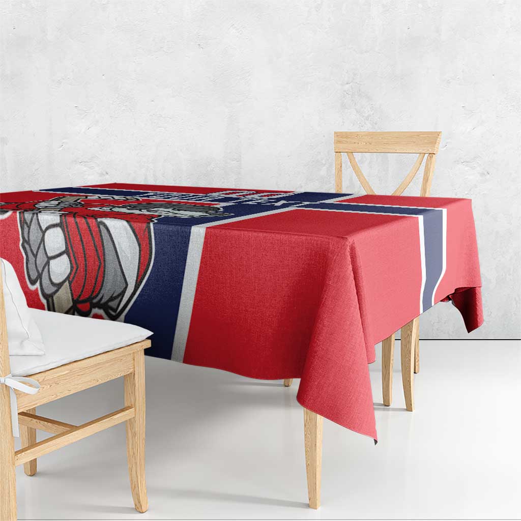 Custom Norway Hockey Tablecloth The Polar Bears Hockey - Wonder Print Shop