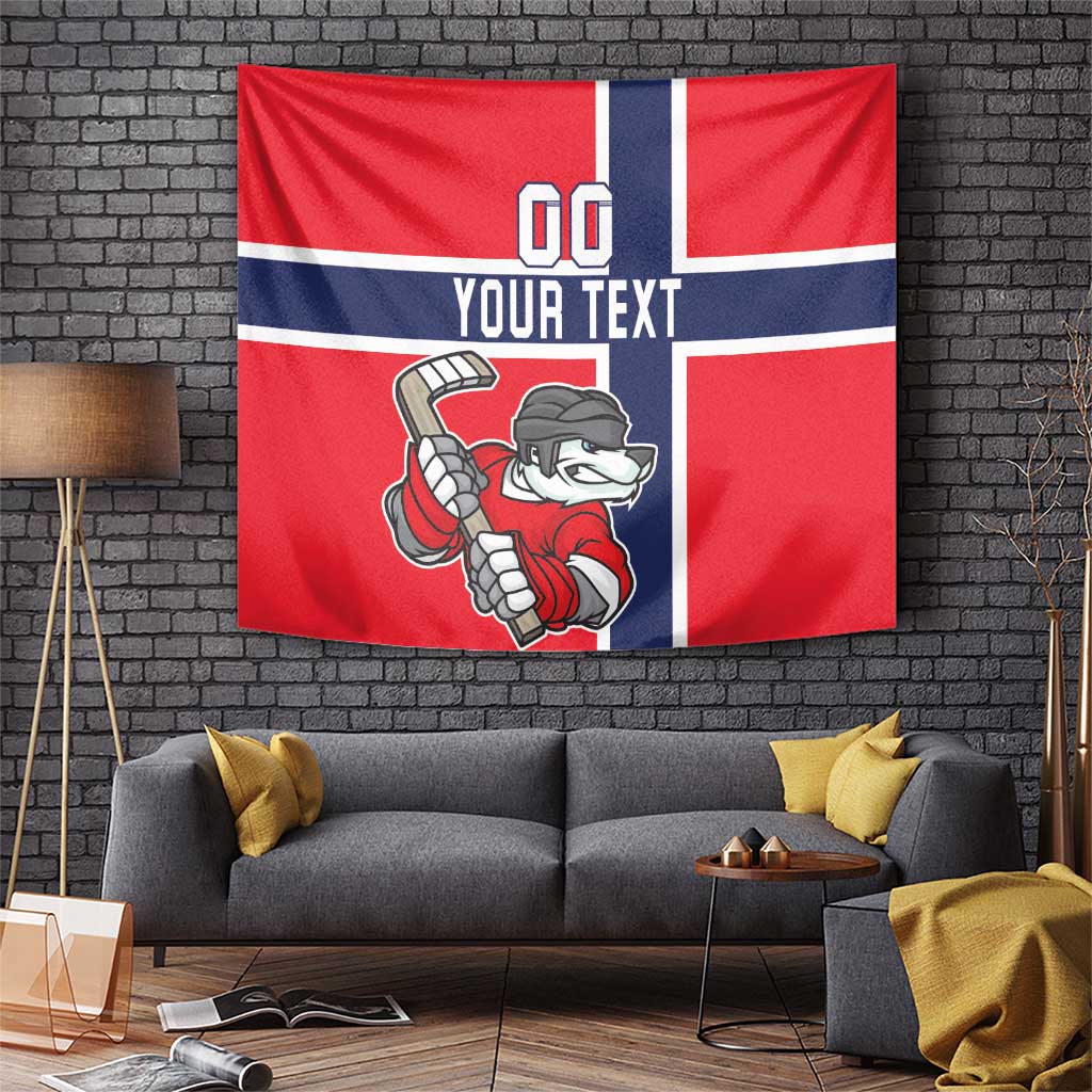 Custom Norway Hockey Tapestry The Polar Bears Hockey - Wonder Print Shop