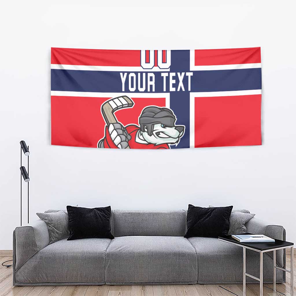 Custom Norway Hockey Tapestry The Polar Bears Hockey - Wonder Print Shop