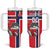 Custom Norway Hockey Tumbler With Handle The Polar Bears Hockey - Wonder Print Shop