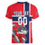 Custom Norway Hockey Women V-Neck T-Shirt The Polar Bears Hockey - Wonder Print Shop