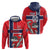 Custom Norway Hockey Zip Hoodie The Polar Bears Hockey - Wonder Print Shop