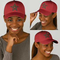 Morocco Classic Cap Flag Color Inspiration - Wonder Print Shop