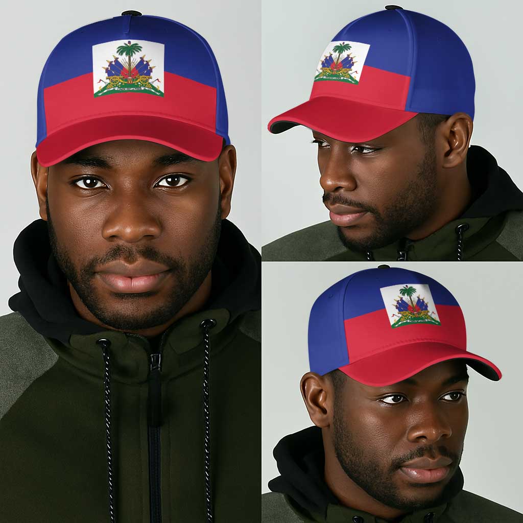 Haiti Classic Cap Flag Color Inspiration - Wonder Print Shop
