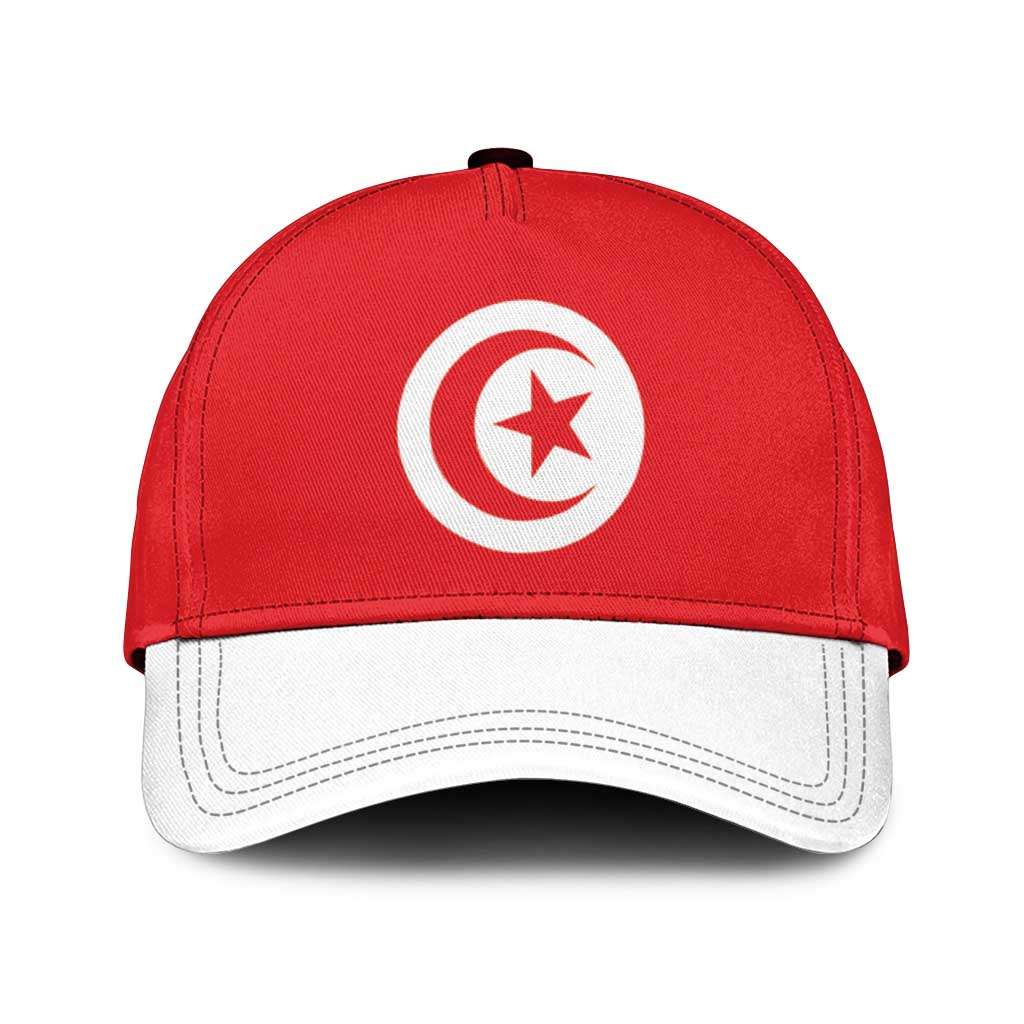 Tunisia Classic Cap Flag Color Inspiration - Wonder Print Shop
