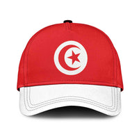 Tunisia Classic Cap Flag Color Inspiration - Wonder Print Shop