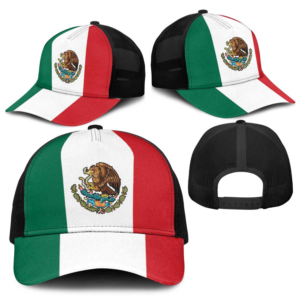 Mexico Baseball Net Cap Flag Color Inspiration - Wonder Print Shop