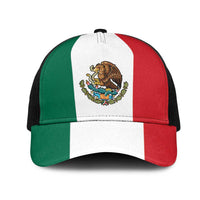 Mexico Mesh Trucker Cap Flag Color Inspiration - Wonder Print Shop
