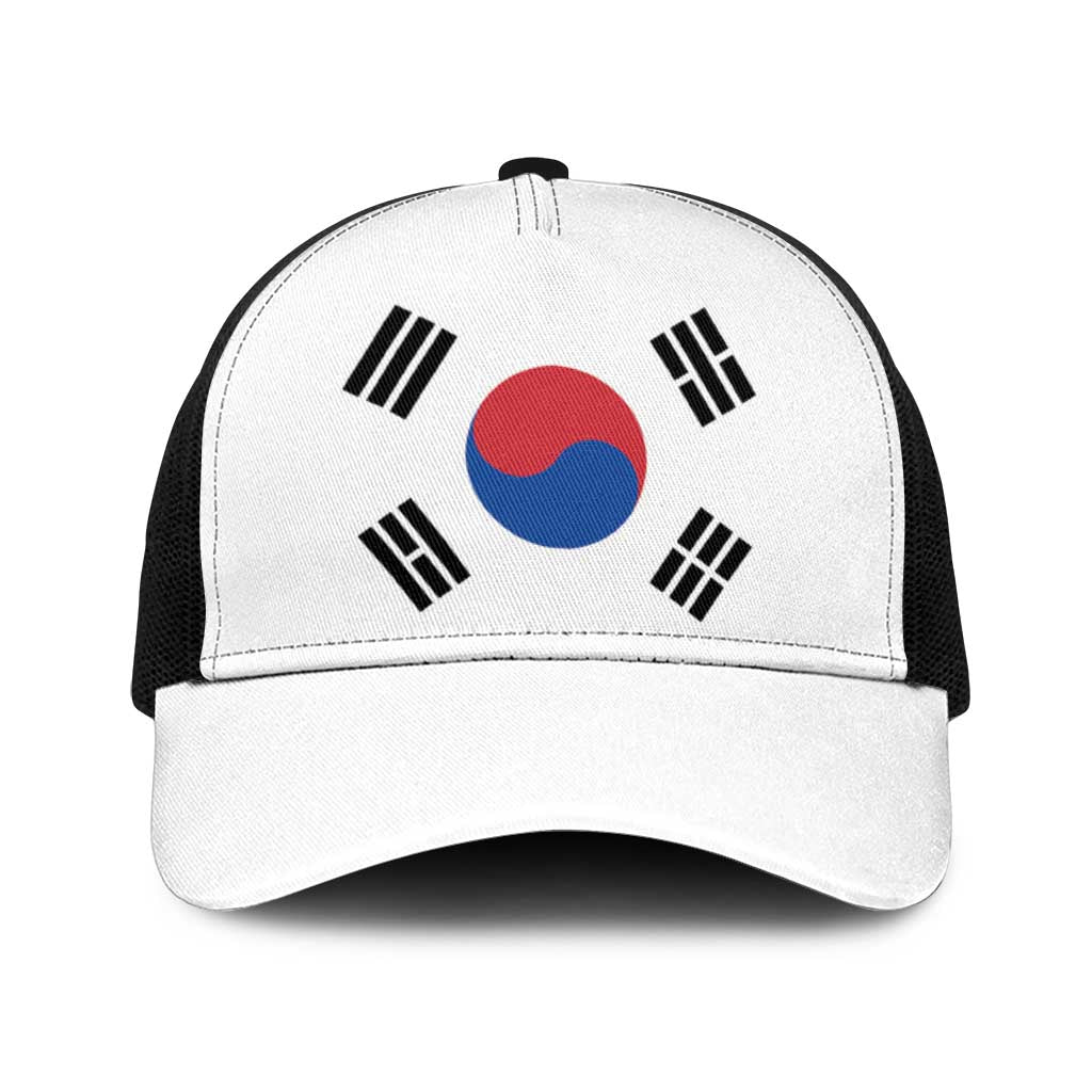 South Korea Baseball Net Cap Flag Color Inspiration - Wonder Print Shop