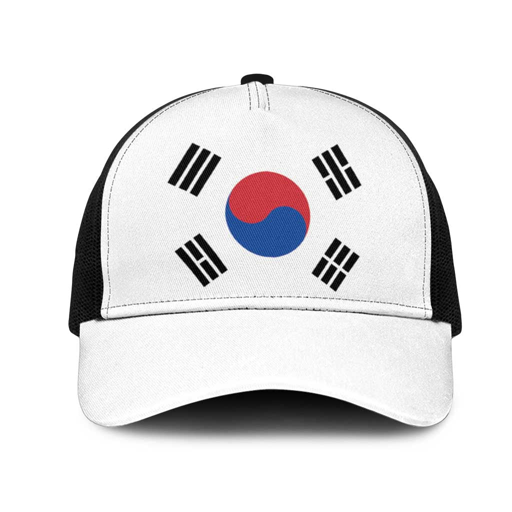 South Korea Mesh Trucker Cap Flag Color Inspiration - Wonder Print Shop