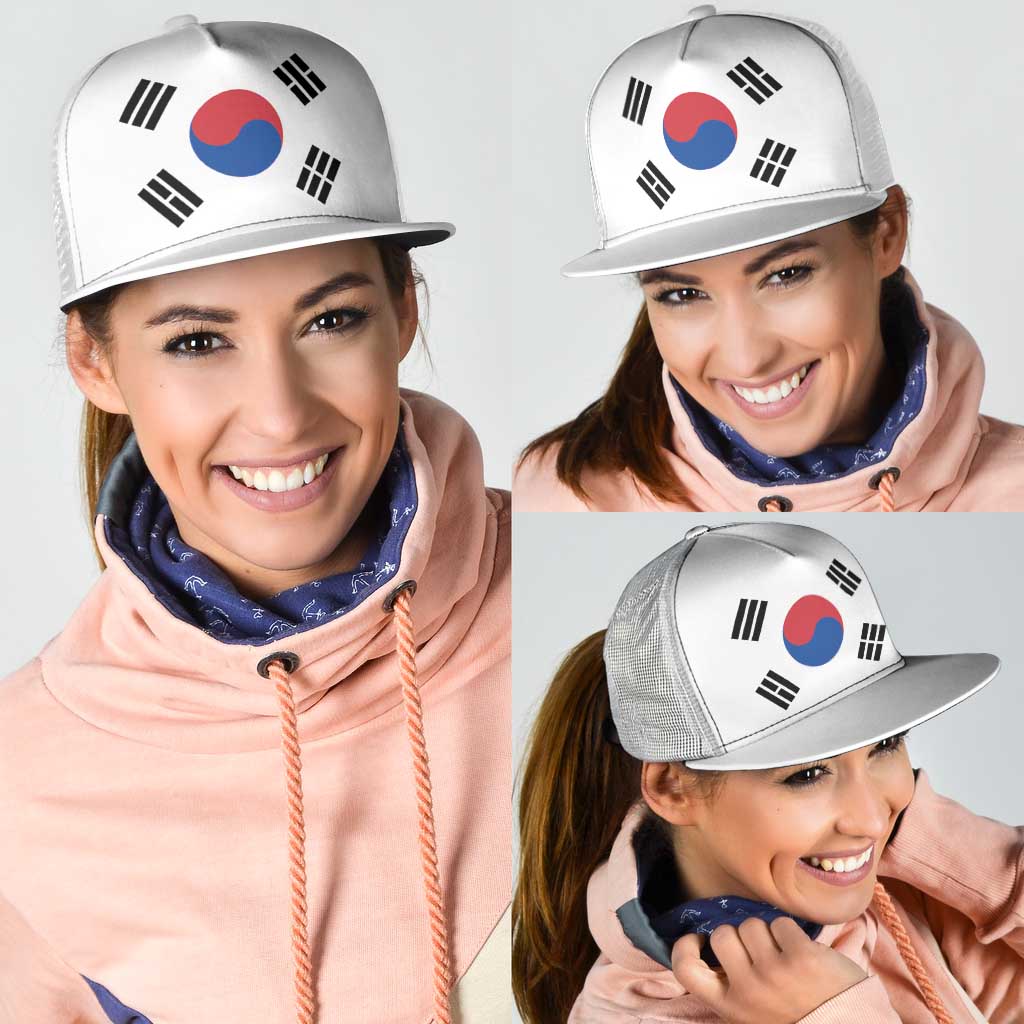 South Korea Mesh Trucker Cap Flag Color Inspiration - Wonder Print Shop