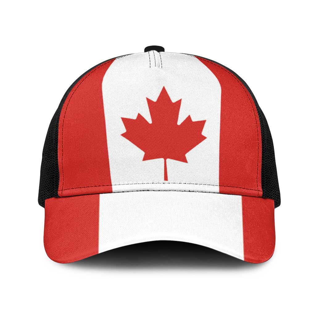 Canada Baseball Net Cap Flag Color Inspiration - Wonder Print Shop