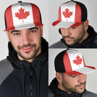 Canada Mesh Trucker Cap Flag Color Inspiration - Wonder Print Shop