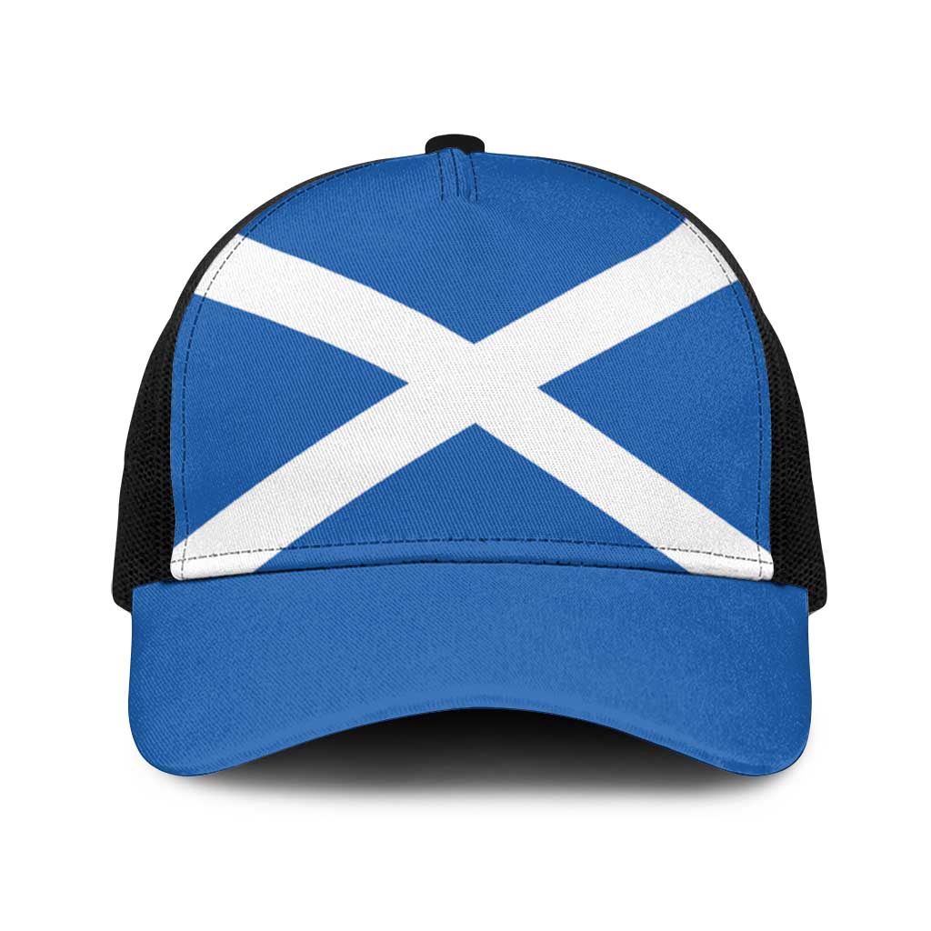 Scotland Baseball Net Cap Flag Color Inspiration - Wonder Print Shop