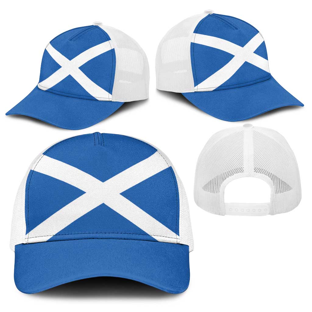 Scotland Baseball Net Cap Flag Color Inspiration - Wonder Print Shop