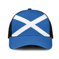 Scotland Mesh Trucker Cap Flag Color Inspiration - Wonder Print Shop