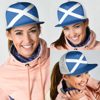 Scotland Mesh Trucker Cap Flag Color Inspiration - Wonder Print Shop