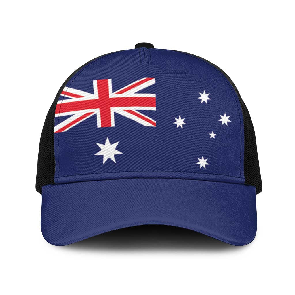 Australia Baseball Net Cap Flag Color Inspiration - Wonder Print Shop