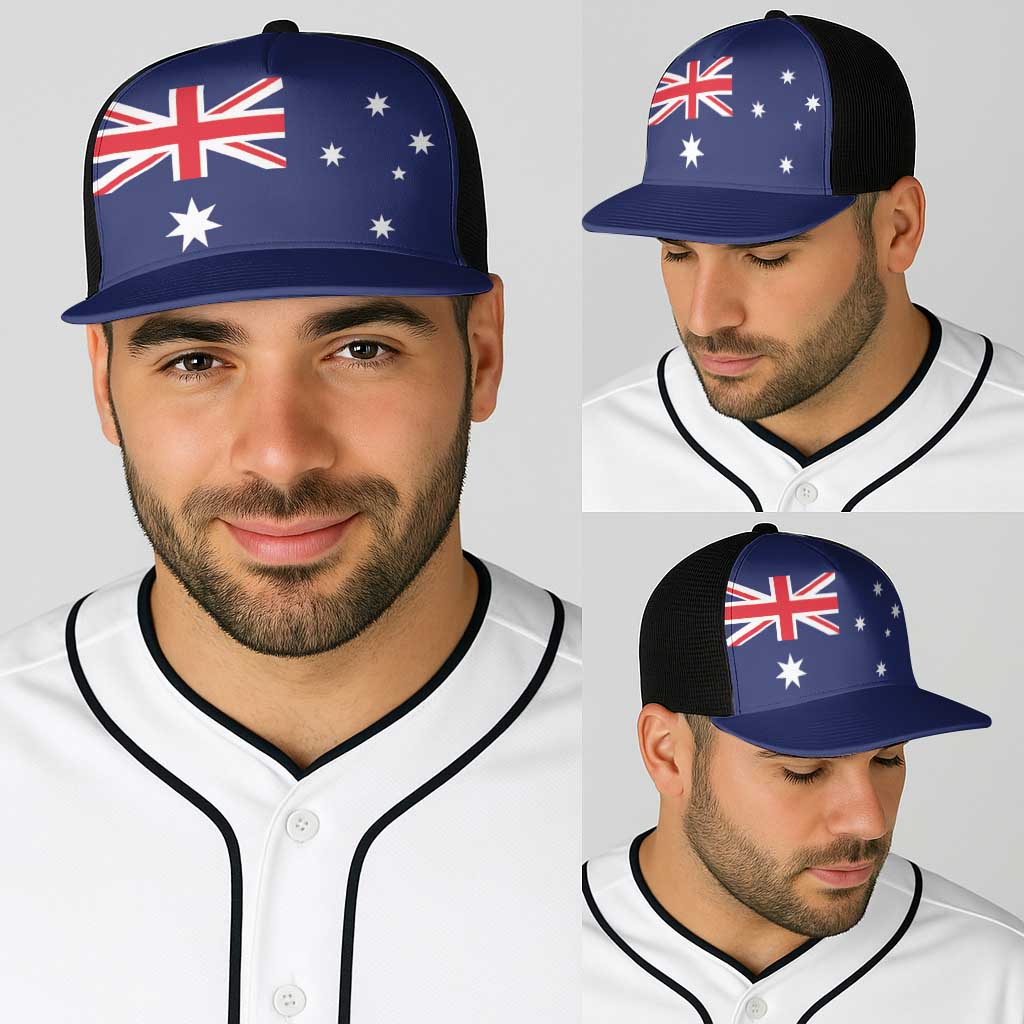 Australia Baseball Net Cap Flag Color Inspiration - Wonder Print Shop