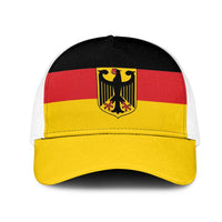Germany Mesh Trucker Cap Flag Color Inspiration - Wonder Print Shop