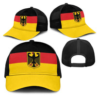 Germany Mesh Trucker Cap Flag Color Inspiration - Wonder Print Shop