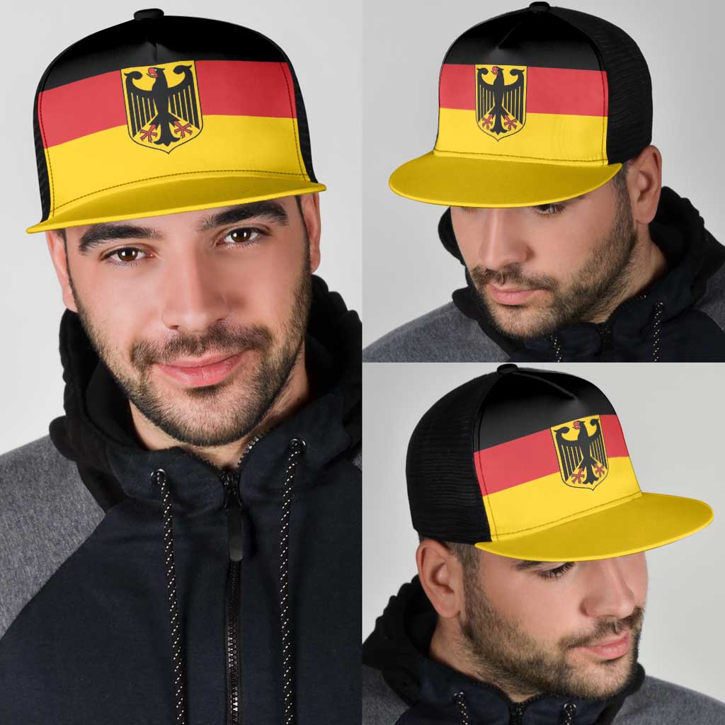 Germany Mesh Trucker Cap Flag Color Inspiration - Wonder Print Shop