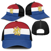 Netherlands Baseball Net Cap Flag Color Inspiration - Wonder Print Shop