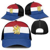 Netherlands Mesh Trucker Cap Flag Color Inspiration - Wonder Print Shop