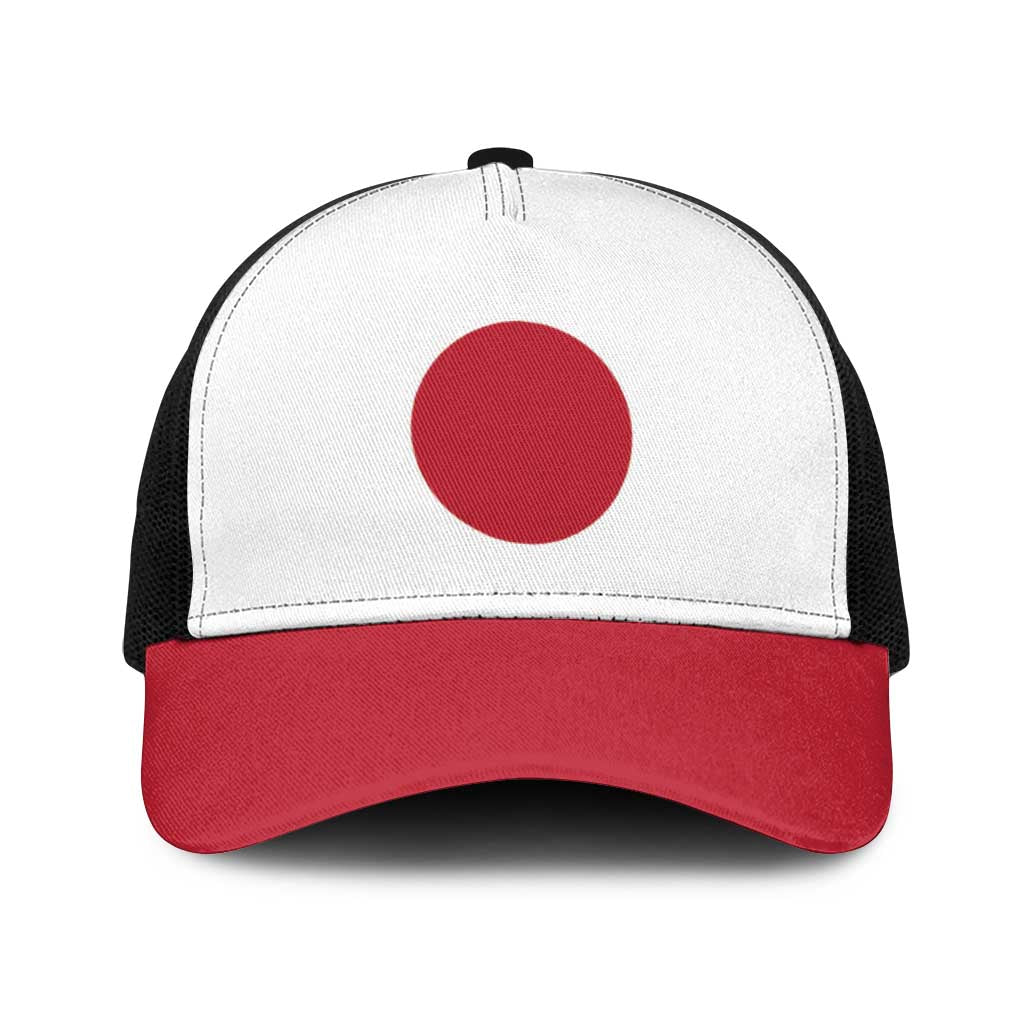 Japan Baseball Net Cap Flag Color Inspiration - Wonder Print Shop