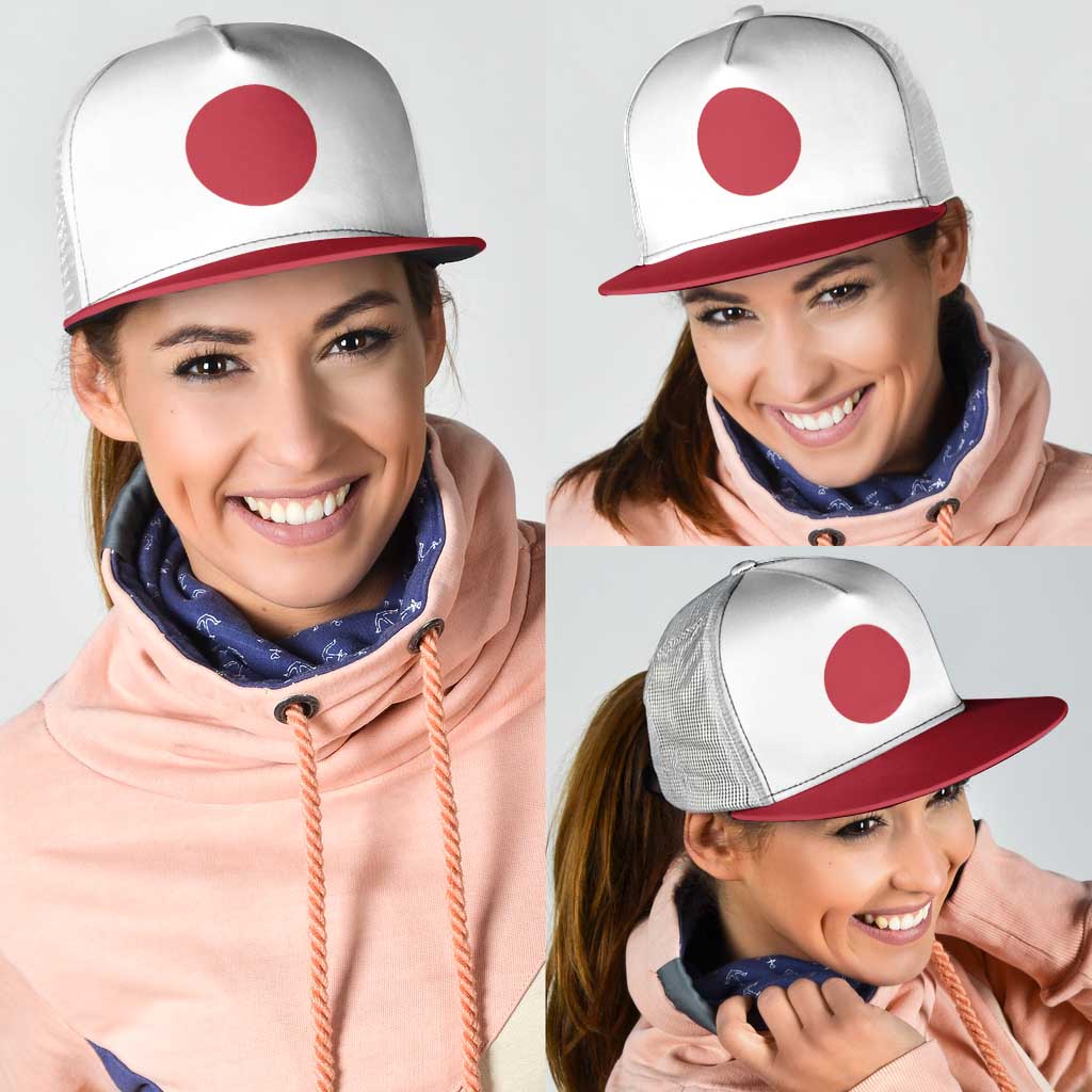 Japan Mesh Trucker Cap Flag Color Inspiration - Wonder Print Shop