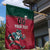 Custom Portugal Rugby Garden Flag Go Os Lobos Wolves Mascot