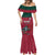 Custom Portugal Rugby Mermaid Dress Go Os Lobos Wolves Mascot